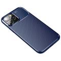 Beetle Carbon Fiber iPhone 14 Pro Case - Blue