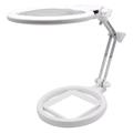 Beileshi 3B-1A Foldable Desktop Magnifier 2.5X / 5X with LED Light and Measuring Scale