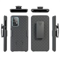 Samsung Galaxy A52 5G, Galaxy A52s Hybrid Case with Belt Clip - Black