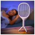 Benks DW01 Electric Mosquito Swatter & Night Light - 3000V - White