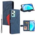 Bi-Color Series OnePlus Nord CE 2 Lite 5G Wallet Case - Blue