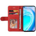 Bi-Color Series OnePlus Nord CE 2 Lite 5G Wallet Case - Red