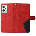 Bi-Color Series OnePlus Nord CE 2 Lite 5G Wallet Case - Red