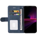 Bi-Color Series Sony Xperia 1 III  Wallet Case - Blue