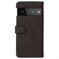 Bi-Color Series Google Pixel 6 Wallet Case - Black