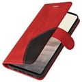 Bi-Color Series Google Pixel 6 Wallet Case - Red