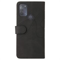 Bi-Color Series Motorola Moto G50 Wallet Case - Black