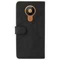 Bi-Color Series Nokia 5.3 Wallet Case - Black