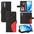 Bi-Color Series OnePlus Nord N200 5G Wallet Case