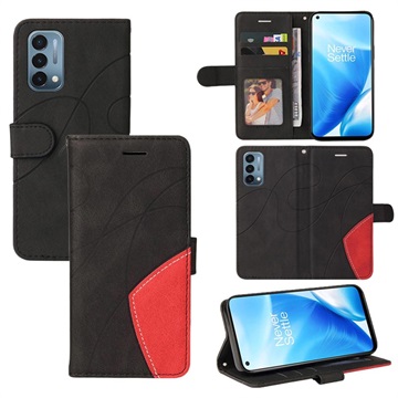 Bi-Color Series OnePlus Nord N200 5G Wallet Case