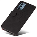 Bi-Color Series OnePlus Nord N200 5G Wallet Case - Black