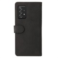 Bi-Color Series Samsung Galaxy A52 5G Wallet Case - Black