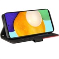 Bi-Color Series Samsung Galaxy A52 5G Wallet Case - Black
