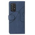 Bi-Color Series Samsung Galaxy A52 5G, Galaxy A52s Wallet Case - Blue