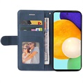 Bi-Color Series Samsung Galaxy A52 5G, Galaxy A52s Wallet Case - Blue
