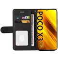 Bi-Color Series Xiaomi Poco X3 Pro/X3 NFC Wallet Case - Black