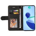 Bi-Color Series Xiaomi Mi 11 Lite 5G Wallet Case - Black