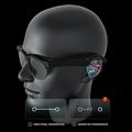 Bluetooth 5.3 Smart Audio Sunglasses with AI Translation - Black