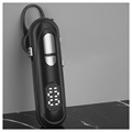 Bluetooth Headset with Microphone and LCD Display - Black