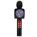 Bluetooth Karaoke Microphone with LED Light WS1816