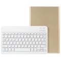 Samsung Galaxy Tab A 10.1 (2019) Bluetooth Keyboard Case - Gold