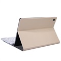 Samsung Galaxy Tab S6 Lite 2020/2022 Bluetooth Keyboard Case - Gold