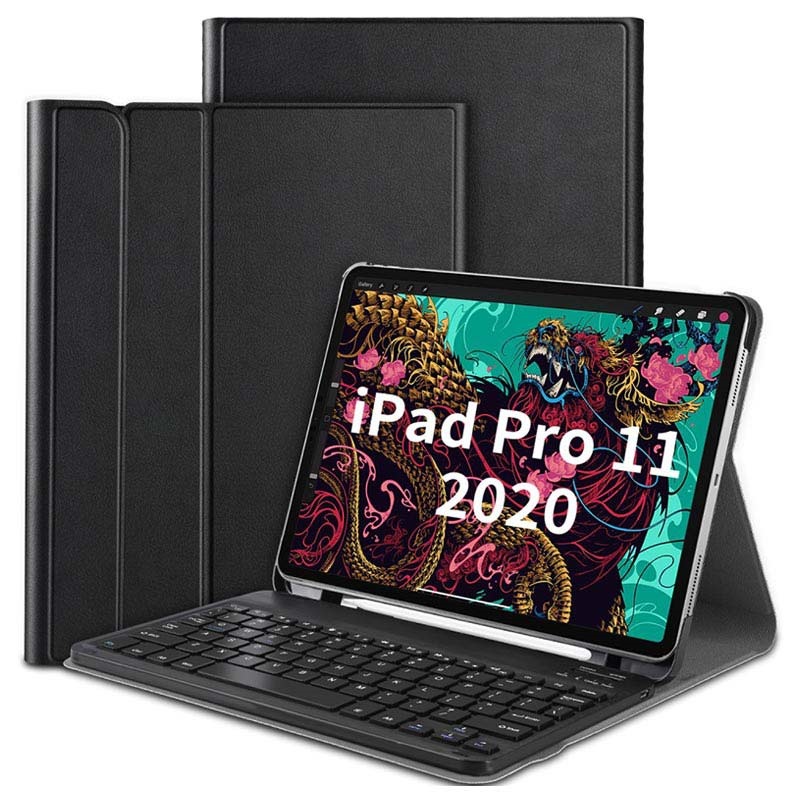 iPad Pro 11 (2020) Bluetooth Keyboard Case Black