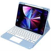 iPad Air 13 2026/2025/2024/iPad Pro 12.9 2022/2021/2020/2018 Bluetooth Keyboard Case (Open-Box Satisfactory) - Baby Blue