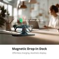 BoboVR CG2 3-in-1 Charging Dock for Meta Ray-Ban Smart Glasses - Black