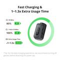 BoboVR CG2 3-in-1 Charging Dock for Meta Ray-Ban Smart Glasses - Black