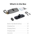 BoboVR CG2 3-in-1 Charging Dock for Meta Ray-Ban Smart Glasses - Black