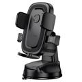 Borofone BH132 Follower Gravity Car Holder for Windshield/Dashboard - 4.5"-7" - Black