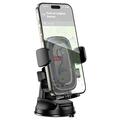 Borofone BH132 Follower Gravity Car Holder for Windshield/Dashboard - 4.5"-7" - Black