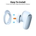 Bose QuietComfort Ultra/Ultra 2 Ahastyle WG197 Silicone Eartips - Sky Blue
