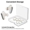 Bose QuietComfort Ultra/Ultra 2 Ahastyle WG197 Silicone Eartips - White