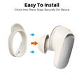 Bose QuietComfort Ultra/Ultra 2 Ahastyle WG197 Silicone Eartips - White