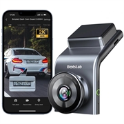 Botslab G300H Plus Dash/Rear Camera - 4K, Wi-Fi, GPS, 2.4" LCD - Grey