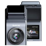 Botslab G300H Plus Dash/Rear Camera - 4K, Wi-Fi, GPS, 2.4" LCD - Grey