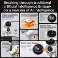 Bowai OBC8 AI Smart Talking Robot Toy with LED Face - White