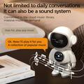 Bowai OBC8 AI Smart Talking Robot Toy with LED Face - White