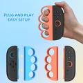 Boxing Knuckle Grips for Nintendo Switch 2 Joy-Con Controllers - 2 Pcs. - Orange / Blue