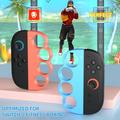 Boxing Knuckle Grips for Nintendo Switch 2 Joy-Con Controllers - 2 Pcs. - Orange / Blue