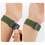 Apple Watch Braided Nylon Magnetic Strap - 49mm/46mm/45mm/44mm - Green