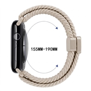 Apple Watch Braided Nylon Magnetic Strap - 49mm/46mm/45mm/44mm - Starlight