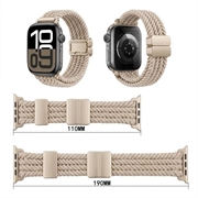 Apple Watch Braided Nylon Magnetic Strap - 49mm/46mm/45mm/44mm - Starlight
