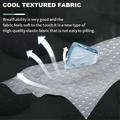 Breathable Anti-Fatigue Seat Pad with 3D Ventilation - Black