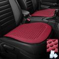 Breathable Anti-Fatigue Seat Pad with 3D Ventilation - Red