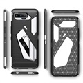 Asus ROG Phone 5 Brushed TPU Cover - Carbon Fiber - Black