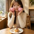 Bubble Blowing Dumpling Squishy Stress Relief Toy with Steamer Box - Pink