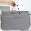 Business Laptop Bag with Full-Open Design - 15.6" - Grey